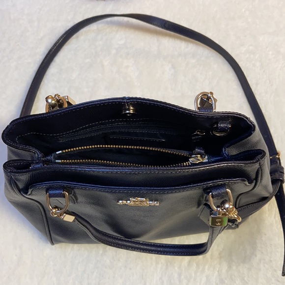 ❤️SOLD❤️ Coach cross-grained handbag/ crossbody EUC - Picture 3 of 9